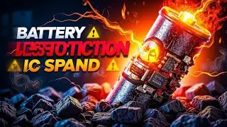 Mobile battery destroy 🔋💥#experiment #scienceexperiment #youtubevideo #science #foryou #youtube