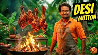 👉Village Style Mutton🔥| Desi Village Food Vlog 😍