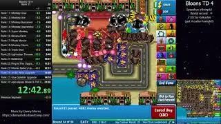 [Former World Record] Bloons TD 4 Rank 31 (glitchless) in 19:41