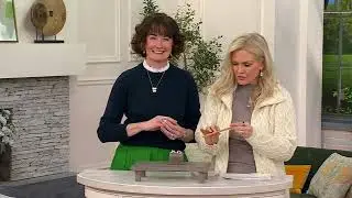 JMH Jewellery Sterling Silver Large Gemstone Celtic Ring on QVC