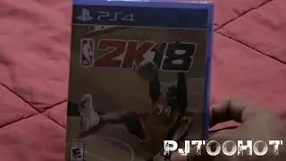 NBA 2K18 Legend Gold Unboxing Ps4