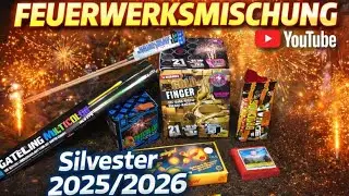 Feuerwerksmischung an Silvester #1 2025/2026 🚀☝️