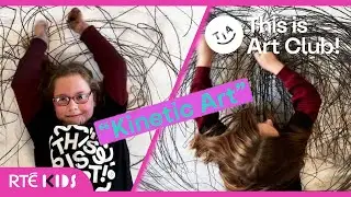 This Is Art Club! | How to Make Kinetic Art! 🎨 | Move Your Body While Making Art 🏃&zwj;♀️ | @RT&Eacute;KIDS​