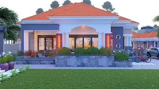 Project 35: Inside a 4 Bedroom House Design! [18.5mx18.4m] [plot 30mx30m]!