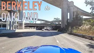 Berkeley to Oakland Drive in 4K