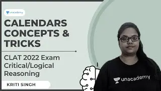 Calendar for CLAT 2022 |Calendar Problem Tricks |Logical Reasoning for CLAT 2022 |Kriti Singh  |CLAT