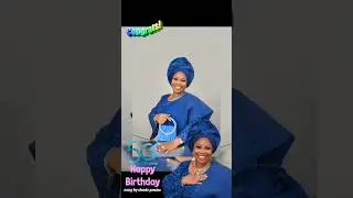 Birthday Short out song to Mrs Modupe Osinunbi golden jubilee.. congratulations ma 🎉🎁