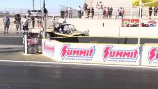 Steve Dalton 11.12@120mph vs Derrick Madson 11.48@122 Unlimited street west 2015 qualifying
