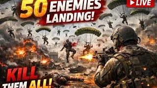 Ranked Match Live 🔥 50 Enemies Landing | Free Fire Chaos