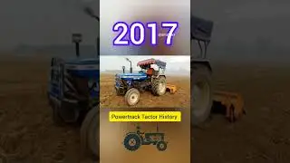 Powertrac Tractor Evolution 2002&ndash;2025 🚜 | From Basics to Modern Farming Beasts! #shorts``` 🔥🎉