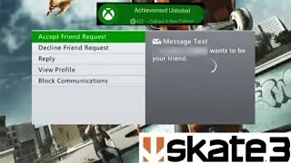 Skate 3 - Getting 60+ Random Friend Requests In A Week Playing FreeSkate