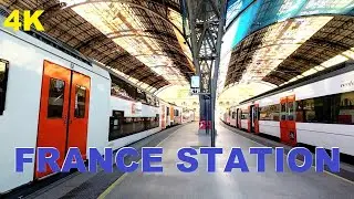 Barcelona Street Walking Tour - France Station - September 2022 Spain