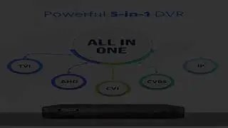 ANNKE 16CH 1080P Lite Hybrid 5-in-1(TVI/AHD/CVI/CVBS/IPC) CCTV DVR, H.265+ Security 16 Channel Surv