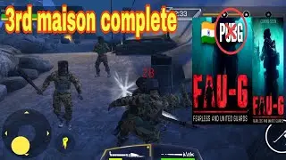 FAU-G gameplay complete 3rd mission 🇮🇳| Get faug all mission |