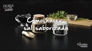 C&oacute;mo hacer sal saborizada y potenciar tus platillos