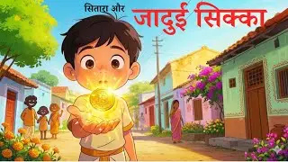 Sitara and Magical Coin | Hindi story | Hindi cartoon Moral stories #story