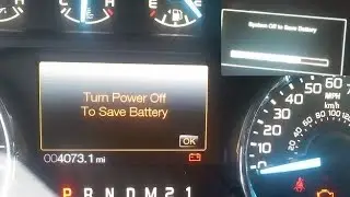 Ford Battery Saver Mode Won't Reset - Radio Won't Play Unless Car Is Running