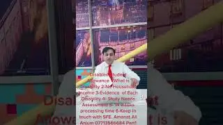 Disabled Student Allowance/ Grant which don,t have to be paid back.6easy steps to be followed.