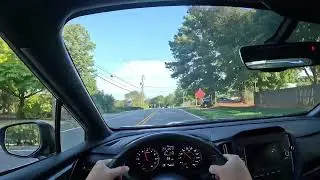 hitting boost in a bone stock WRX (binaural audio)