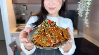 Tortitas de pescado coreanas (Eomuk) en 5 minutos 🇰🇷 | Guarnici&oacute;n f&aacute;cil