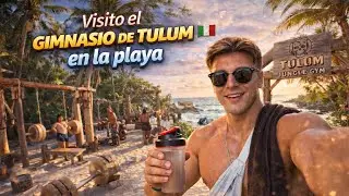 Tulum Jungle GYM 🇲🇽 🐒 el mejor gimnasio del mundo hecho en la JUNGLA !!