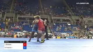 225 Lbs Semis Isabeau Shalack Illinois Vs Hannah Francis Texas