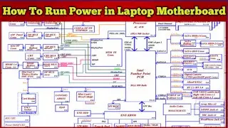 How To Run Power in Laptop Motherboard || Nitya Technology || Ravi Sir