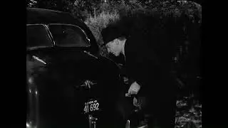 James Cagney Gives His Hostage Parker a Little Air in White Heat (1949)