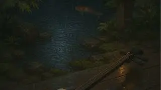 Shamisen Rain: Slow Japanese music for learning and deep sleep