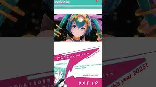 Day 19 of the Countdown to Hatsune Miku Birthday #hatsunemiku #luckyorb #mikuexpo #mikuexpo15th