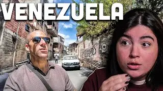 SOZINHO dentro de uma FAVELA em CARACAS  - react Nômade Raiz