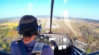 Steve's First Solo Landing