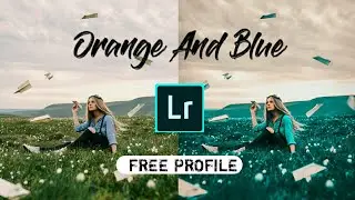 Lightroom Orange And Aqua Costom Profile Edit | Lightroom Mobile Tutorial ||