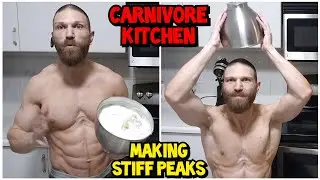 Carnivore Kitchen: HOW TO MAKE STIFF PEAKS with Egg Whites | Gluten Free Keto Egg White Recipes