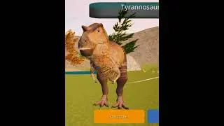 Tyrannosaurus Rex. The Cursed Isle.