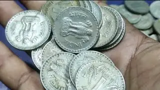 1rs 2rs copper Nickel big coins lot sales #rarecoins #coins #sales 7871025117