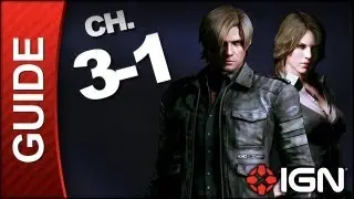 Resident Evil 6: Leon / Helena Campaign Walkthrough - Chapter 3 pt 1