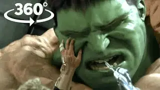 VR 360° Hulk Escapes Military Base - Hulk (2003)