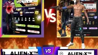 BALIEN-X&trade; Vs ⒽALIEN-X&trade;|1vs1 Most Demanded & Awaited Match🍷🗿 |Free fire game Play2025| Free fire2025|