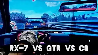 RX-7 против GTR против Corvette на Нордшляйфе — что BMW не оставит нас в покое!