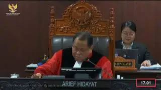 Sidang Perkara Nomor 290-01-04-06/PHPU.DPR-DPRD-XXII/2024. Selasa, 13 Agustus 2024.