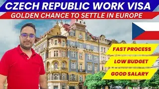 Czech Republic Work Permit | Jobs in Europe 🇪🇺| Jobs in Czech Republlic 🇨🇿 | #europe #visa #job