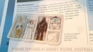Star Wars Early Bird figures boxed mint & beautiful
