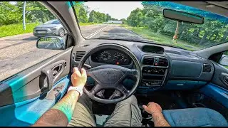2001 Mitsubishi Space Star | 1.8 GDI 122 HP | POV Test Drive