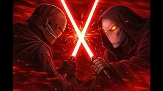 Star Wars Anime: Osha And Qimir vs Darth Plagueis