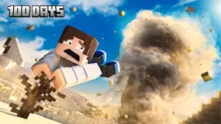 100 Days On An ALIEN PLANET in Minecraft Hardcore