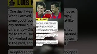 Nani Reveals What It&rsquo;s Really Like to Visit Cristiano Ronaldo&rsquo;s House #football #nani #ronaldo #cr7