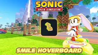Riders Cream With the New Smile Hoverboard Unlocked! (Sonic Speed Simulator)