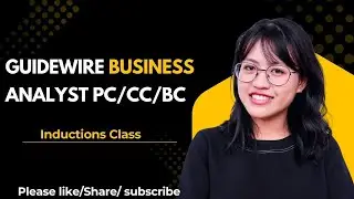 #Guidewire #Business #Analyst PC/CC/BC Induction Class I Saicyberdifence.com I 9701231278