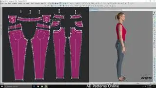 A sample video of 3D Pattern Making with Optitex - AD Patterns